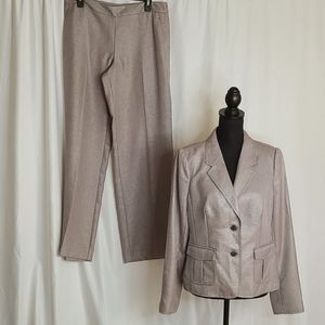 The limited wide leg pants suit. Jacket L